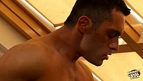 her naked body bends for rough anal in the nightclub