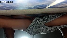doesn't this cute teen 18+ believe her first extreme squirt from anal creampie play?