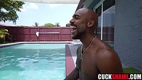 i'm dying to fuck my cuckold hubby's thick black friend cock now