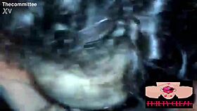 Juicy ebony slut gets tag-teamed by BBCs ending in massive facial