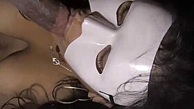 carnival in rio starts with masked couple's intense raw video marcela bolt