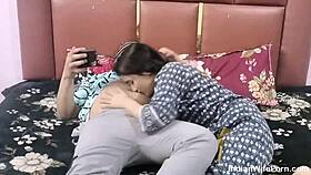 desi milf seduces lover in real homemade doggystyle