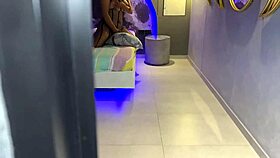 horny big ass milf caught humping pillow to squirting orgasm