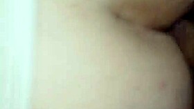 close-up pounding pretty babe's wet pussy doggy