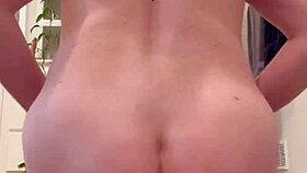 Anal Gaping Stretched by Huge Training Cone Dildo