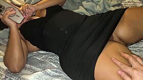 hot milf chats ex while big ass gets deeply penetrated hard