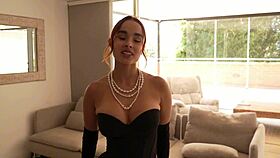 wreckin my girlfriends asshole cuz she acts slutty anal creampie abella olsen