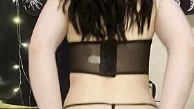 do you crave goth petite teen shaking her fat juicy ass for you