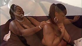 Feast Eyes On Big Black Lesbians Licking Pleasuring Huge Tits!