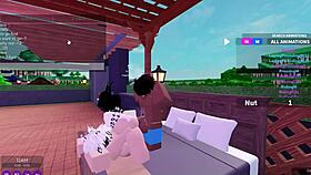 two bunnies vs one black bull... can they swallow that huge cock?