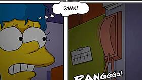 marge simpson bent over anal assfucking cowgirl doggystyle cum riding