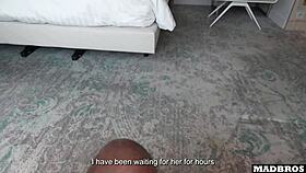 Overwhelmed with lust pounding French redhead's big juicy ass for Christmas