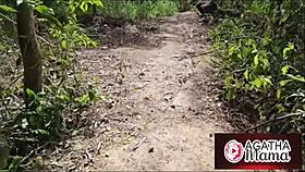 What started as a simple walk turned into wild outdoor libertine sex with agatha mama