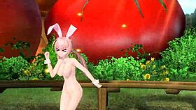 Megurine Luka Popipo Project Diva Full Nude Bunny Costume Mod