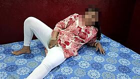 young desi mistress passionately fucks servant in steamy session