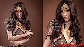 Venus love doll channels ALIEN FUCK FANTASY with monster sex