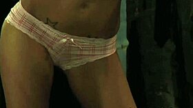 tied blonde slave, dominate her hard madame!