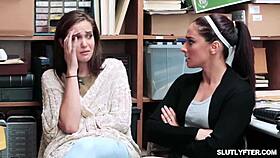 i grind my tight pussy on officer rusty's big cock just how he craves