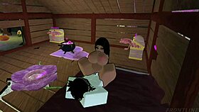 lightskin babe begs for big cock then gets monster fucked hard