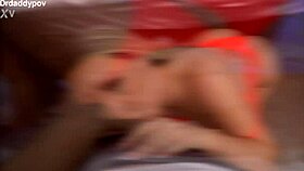 busty bunny madison rides doctor cowgirl style to cure her horniness