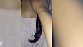 Perfect Tits Amateur Sucks Fingers in Seductive Homemade Tease
