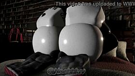 Monster Black Cock Ravages Goth Boy's Virgin Ass First Time