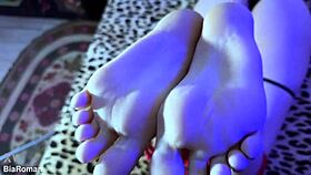 just warming up your soles before i make you lick my heels slave