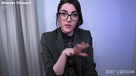 topless femdom edges you to swallow every drop in this cum therapy sesh 💦😈