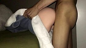 spanish guy pounds skinny euro torso pussy toy with cum creampie