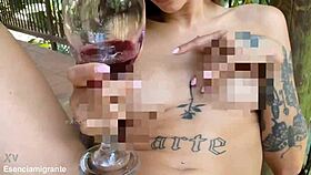 today its our first time it make me so horny i wanna stay home drink wine do massage n you suck my wet pussy til i cum on ur pretty face 😩💦