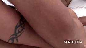 triple anal destruction rips jessi empera as sex warrior begs for every hole cumshot!