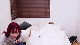 tattooed nurse rides my cock hard to cure me in hospital fun 😈🍆