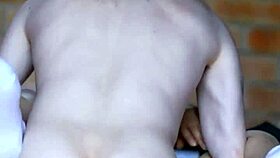 Beautiful petite coed pussy eaten then hammered hard missionary style