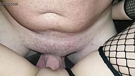 Watch this guy devour her tight young pussy up close first time