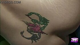 a blonde with hairy pussy and huge fake tits gets pounded by the pool