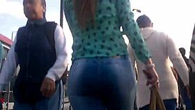 i can't stop staring at her huge ass shaking outdoors in hd