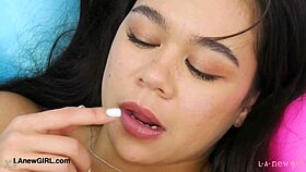 Stunning Latina Teases with Her Irresistible Sexy Curves