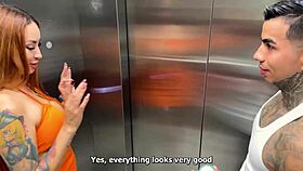 OMG! Fucked Sexy Neighbor from Elevator to Wild Outdoors!