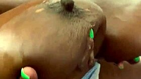 wanna bury your face in these massive ebony tits?