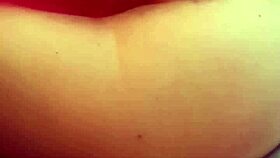 scandinavian teen teases her ass with huge toy secrets