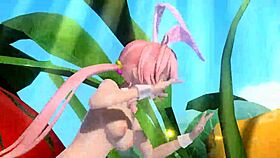 Megurine Luka Popipo Project Diva Full Nude Bunny Costume Mod