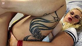 Erick breaks Rosa's hymen raw creampie first time