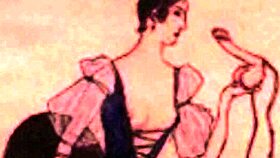 Vintage erotic drawings from antique collections