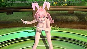 Megurine Luka Popipo Project Diva Full Nude Bunny Costume Mod