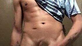 ei, you love watching this hung bad boy show off his massive cock?