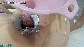 Drunk Japanese wife endures peehole creampie in wild bukkake gangbang