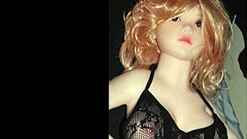 camiile sex doll shines in black lace lingerie during steamy photoshoot