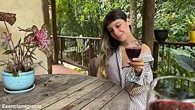 today its our first time it make me so horny i wanna stay home drink wine do massage n you suck my wet pussy til i cum on ur pretty face 😩💦