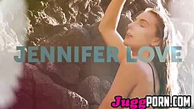 i'm totally obsessed with gorgeous jennifer love's nude beach vibes