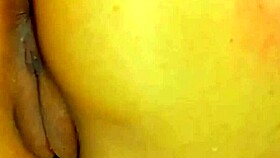 ebony dancehall girlfriend squirts from bbc doggystyle in threesome